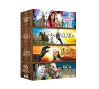 Cheval - Coffret 4 Films : Princess And Pony + Le Cheval De Klara + L'étalon Sauvage + Mais Où Est Le Cheval De Saint-Nicolas ? - Pack