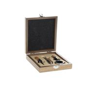 Secret de Gourmet - Coffret 4 Pièces Sommelier "Marc" 17cm Naturel Beige G
