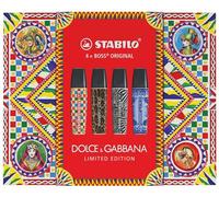 Coffret 4 Surligneurs STABILO BOSS ORIGINAL x D&G Edition limitée