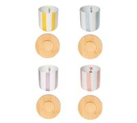 Coffret 4 tasses bandol 5,8 cm