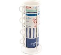 Coffret 4 tasses déjeuner Ariel Amadeus