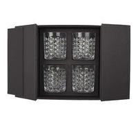 Coffret 4 verres à whisky Lounge et mixologie Transparent G