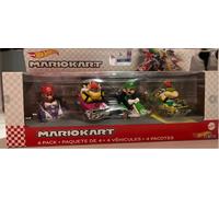Coffret 4 voitures Hot Wheels Mario Kart (rare)