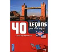 Coffret 40 leçons pour parler l'anglais (livre + 2 CD) de Jean-Pierre BERMAN ,Peters JO-ANN ,Michel MARCHETEAU ( 26 février 2009 )