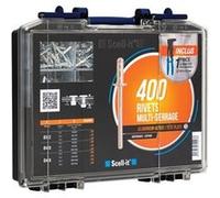 Scell-it Coffret COF500 – 400 rivets multi-serrages avec pince