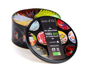 Coffret 42 infusettes Ma sélection thés de l'hospitalité bio terre d'Oc