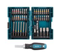 Makita Tournevis à cliquet avec jeu d'embouts – 44 pièces