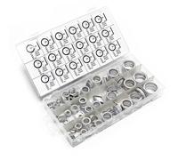 COFFRET 450 JOINTS ALUMINIUM ASSORTIS DE 6X10X1mm à 24X29X2mm