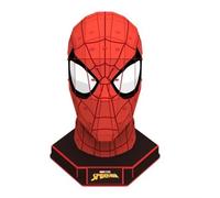 Coffret 4D Build Masque Spider-Man Marvel Spin Master 82 pièces puzzle 3D Rouge avec socle