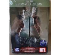 COFFRET 4DVD HARRY POTTER LES RELIQUES DE LA MORT 1ET 2/BLU-RAY