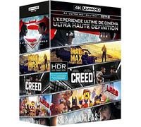 Coffret 4k Ultra Hd : Batman V Superman + Mad Max : Fury Road + Creed + San Andreas + La Grande Aventure Lego - 4k Ultra Hd + Blu-Ray + Digital Ultraviolet