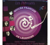 Coffret 5 Cds Les Premiers Succes Français De Legende Dalida Aznavour Becaud...