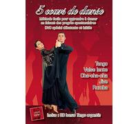 Coffret 5 cours de danses : Valse lente + Tango + Rumba + + Jive + Cha-cha-cha [DVD + CD]
