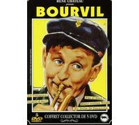 Coffret bourvil : Poisson d'avril Un drôle de Dimanche Le tracassin Pas si bête Blanc comme Neige