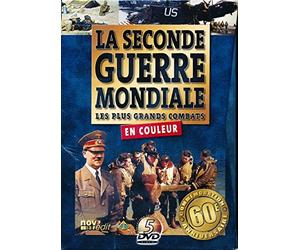 Coffret 5 DVD La seconde guerre mondiale les plus grands combats en couleur