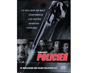 Coffret 5 Dvd Policier Vol 1 - Confidence - Cop Land - Spartan - Le Veilleur De Nuit - Les Initiés DVD ZONE 2