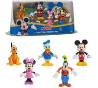 Disney Mickey, Coffret 5 Figurines 7,5 cm Articulées, 5 Personnages à Collectionner, Jouet pour Enfants dès 3 Ans, GIOCHI PREZIOSI, MCC08