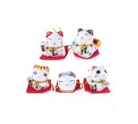 Coffret 5 figurines maneki neko