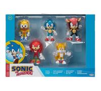 Coffret 5 figurines Sonic - JAKKS - 6 cm - Jouet pour enfant à partir de 3 ans