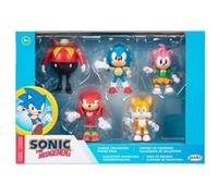 Coffret 5 figurines Sonic the hedgehog multicouleur G