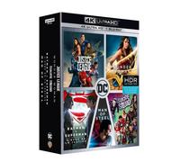 Dc Universe - L'intégrale Des 5 Films : Justice League + Wonder Woman + Suicide Squad + Batman V Superman : L'aube De La Justice + Man Of Steel - 4k Ultra Hd + Blu-Ray