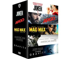 Coffret 5 films : Joker + Argo + Mad Max : Fury Road + American Sniper + Gravity [Pack]