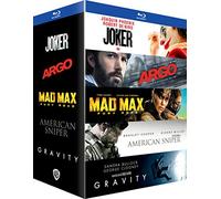 Coffret 5 films : Joker, Argo, Mad Max: Fury Road, American Sniper, Gravity – Blu-ray – Warner Bros.