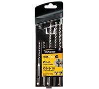 Coffret 5 Forets Béton ROCKFASTER SDS Plus Diager