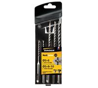 Diager Coffret 5 forets béton ROCKFASTER SDS Plus