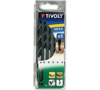 Tivoly 10803770001 Coffret de 5 Forets bois hexagonaux