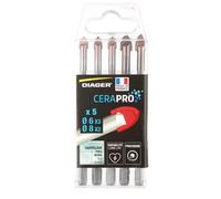 Diager Coffret forets carrelage Cerapro 5 pièces