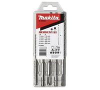 Coffret de 5 Forets MAKITA B-58992 SDS-Plus 4 taillants TCT NEMESIS II