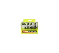 Ryobi - Coffret 5 fraises panachées queue diam. 6 mm - RAKRBS5