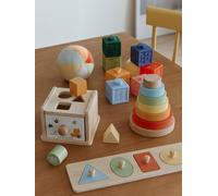 Coffret 5 jouets d?éveil bois FSC® multicolore TU