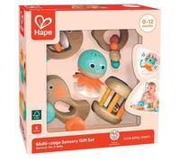 Coffret 5 jouets d'éveil sensoriel en bois Hape