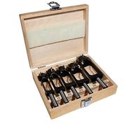 Coffret 5 mèches à bouchonner Hss - Diamètre 15-20-25-30-35 mm - Haute précision bois - Sidamo