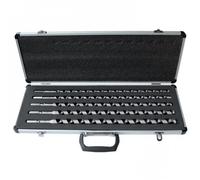 Coffret 5 mèches charpente à hélice HSS-diamètre 6,8,10,12,14mm-L235mm LEMAN