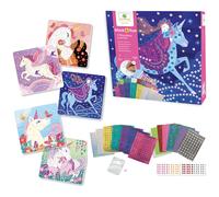 Coffret 5 mosaïques Licornes