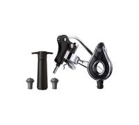 Coffret 5 pièces VACUVIN - Wine Set Air Deluxe - Tire-bouchon à levier, aérateur, pompe et bouchons