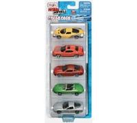 Bburago Maisto France - M15017 - Coffret de 5 voitures miniatures - Échelle 1/72 - Modèles aléatoires, Aléatoire