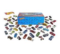 Coffret 50 véhicules Hot Wheels - Jouet pour enfant - Petites voitures - Intérieur - Mixte