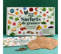 Coffret 52 Sachets De Graines À Semer