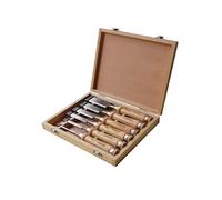 Holzmann Coffret de ciseaux à bois SES6TLG – 6 pièces HSS
