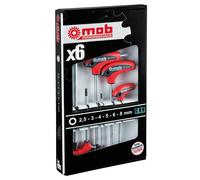 COFFRET 6 CLES MALES HEXAGONALES EN T MOB - 9068006101
