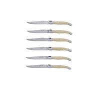 Coffret 6 couteaux Laguiole imitation corne Jean Dubost