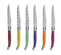 Coffret 6 couteaux Laguiole couleurs