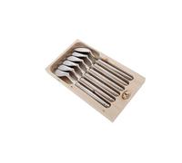 Coffret 6 cuillères de table Laguiole en inox - Jean Dubost - Argent - Inox