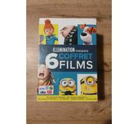 Illumination Présente - Coffret 6 Films : Moi Moche Et Méchant 1 À 3 + Les Minions + Comme Des Bêtes + Tous En Scène