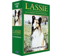 Lassie 6 longs métrages : Lassie en mission commandée, Sur les traces du passé, Le Miracle, Divine Lassie, La Longue marche de Lassie, La Nouvelle vie Coffret DVD E