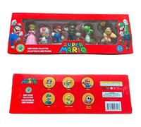 Coffret 6 figurines Super Mario - MARIOBROS - Séries 2 - Multicouleur - Rouge - Mixte - Enfant